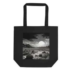 Natural Fiber Tote Bag Desert Mirage