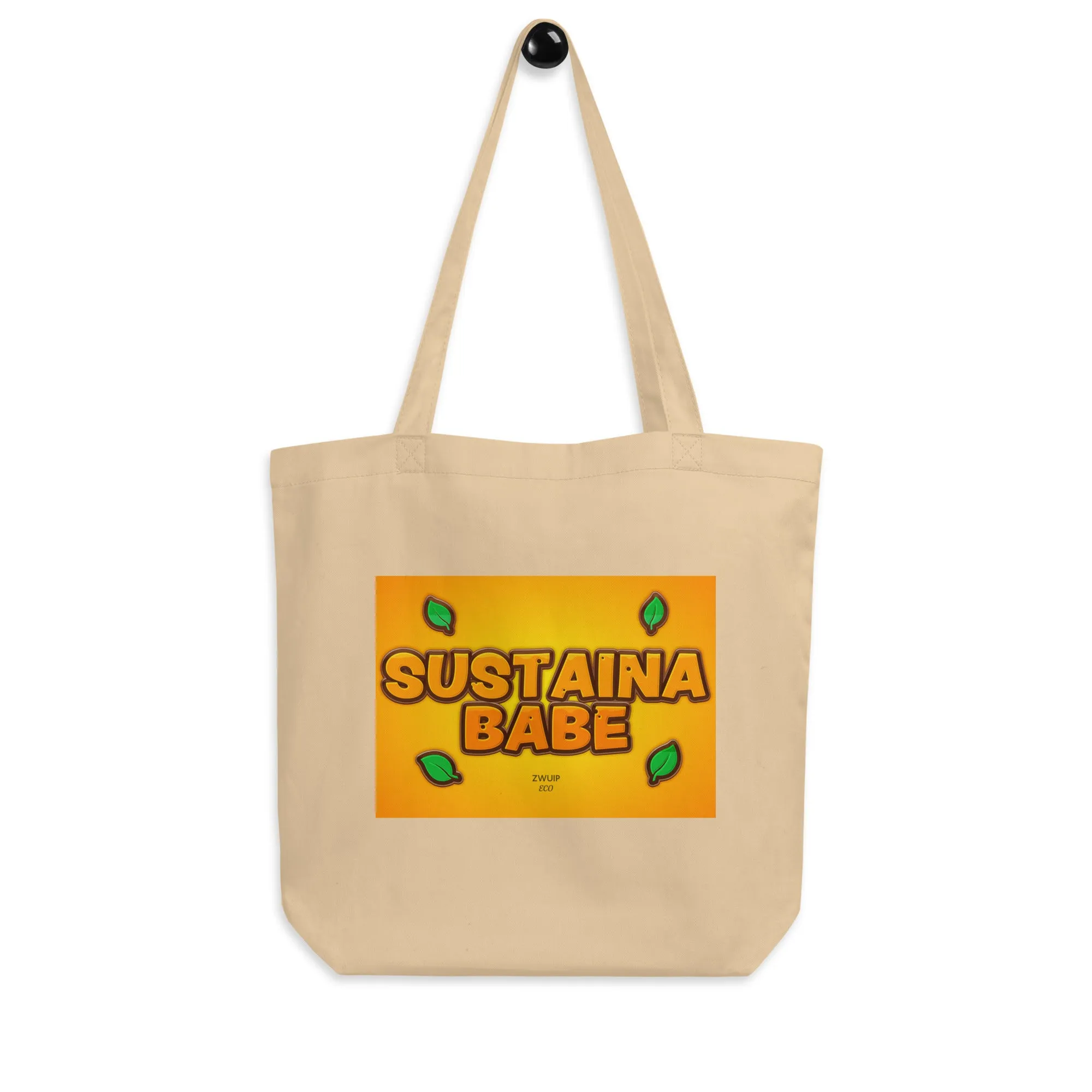Natural Fiber Tote Bag Sustaina-babe