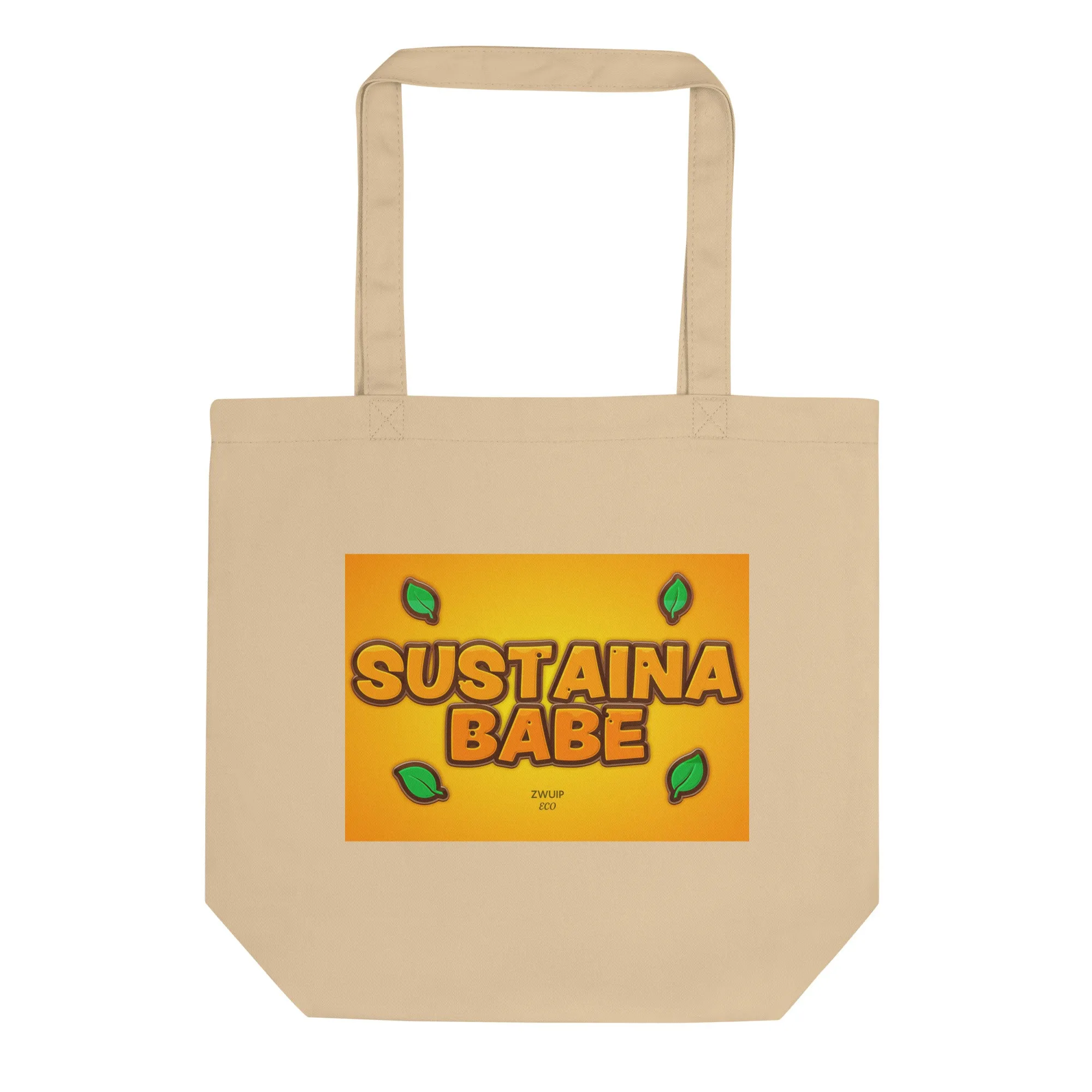 Natural Fiber Tote Bag Sustaina-babe