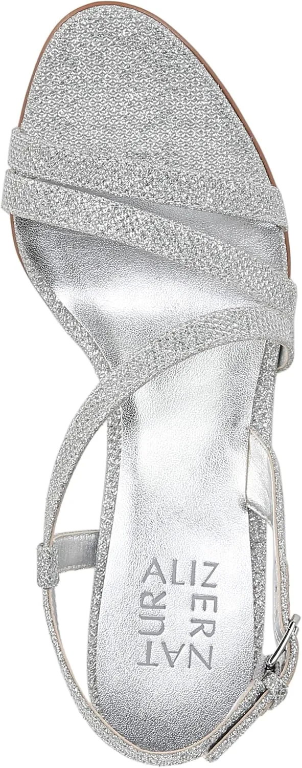 Naturalizer Women's Vanessa2 Rhinestone Embellished Strappy Heeled Sandal