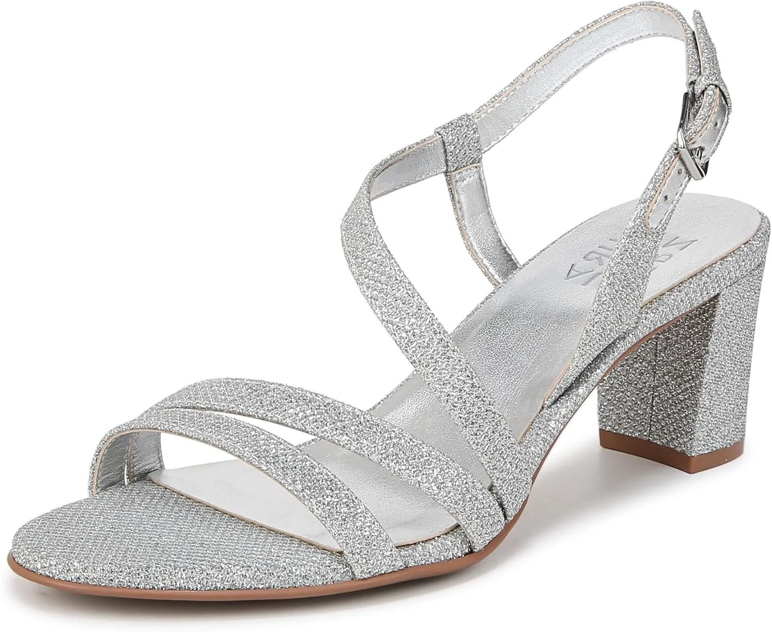 Naturalizer Women's Vanessa2 Rhinestone Embellished Strappy Heeled Sandal