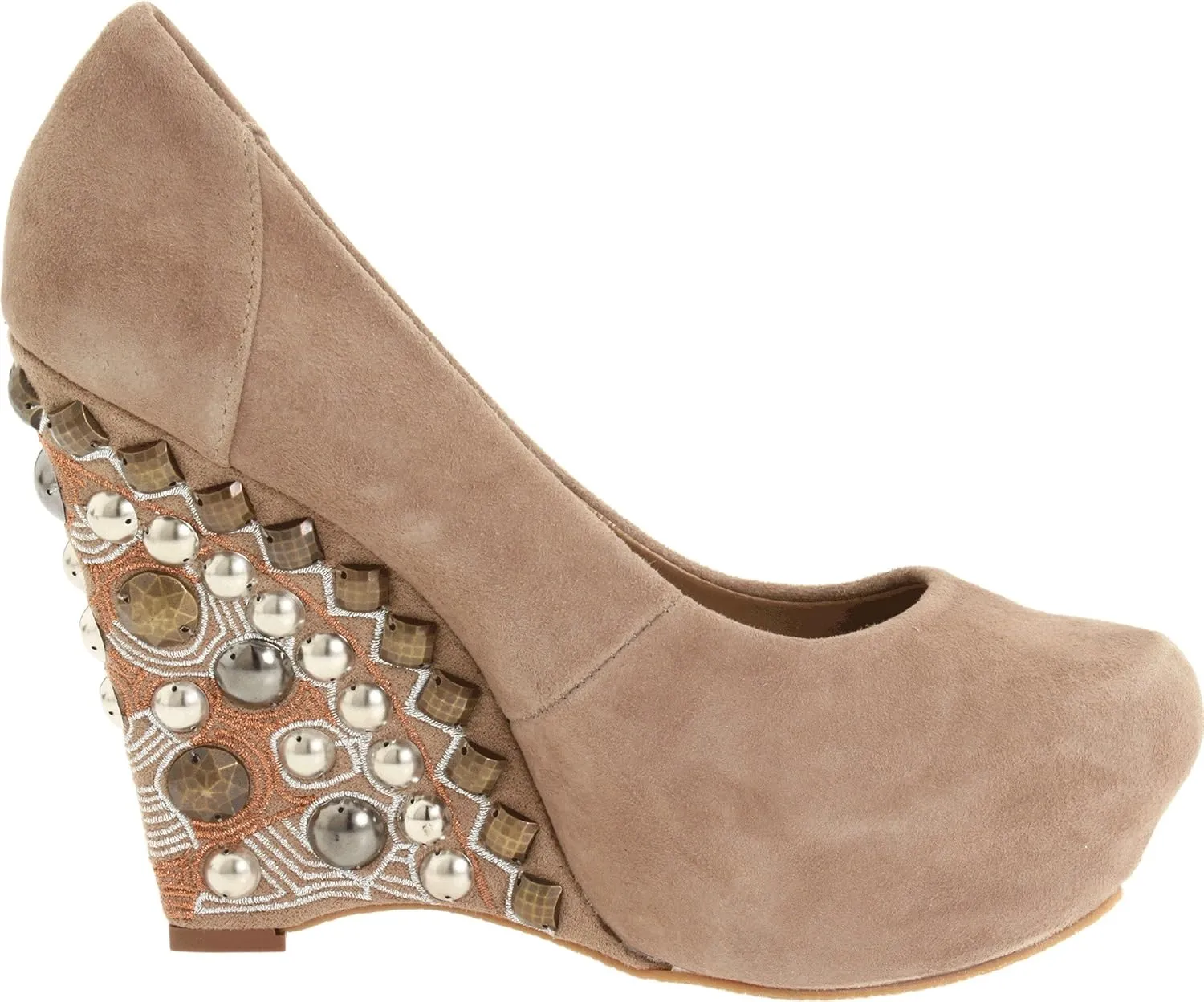 Naughty Monkey Women's Vice Wedge Pump