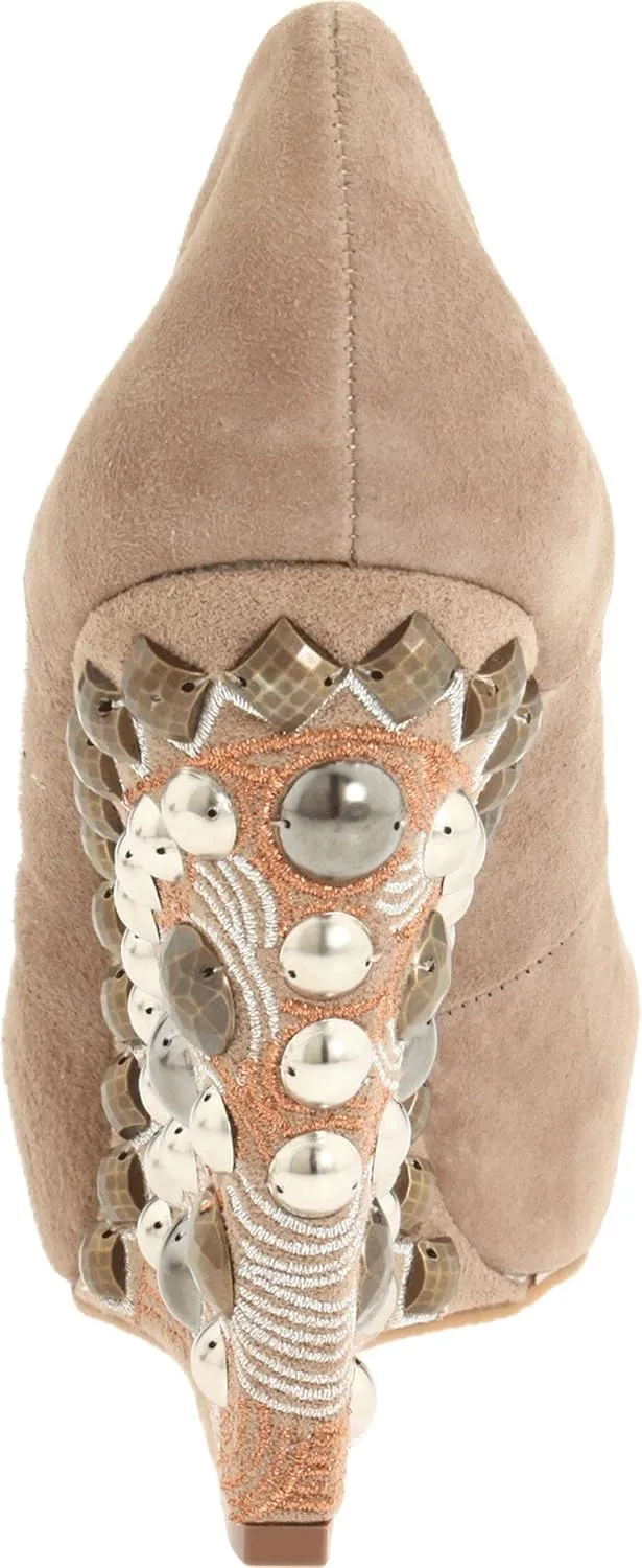 Naughty Monkey Women's Vice Wedge Pump