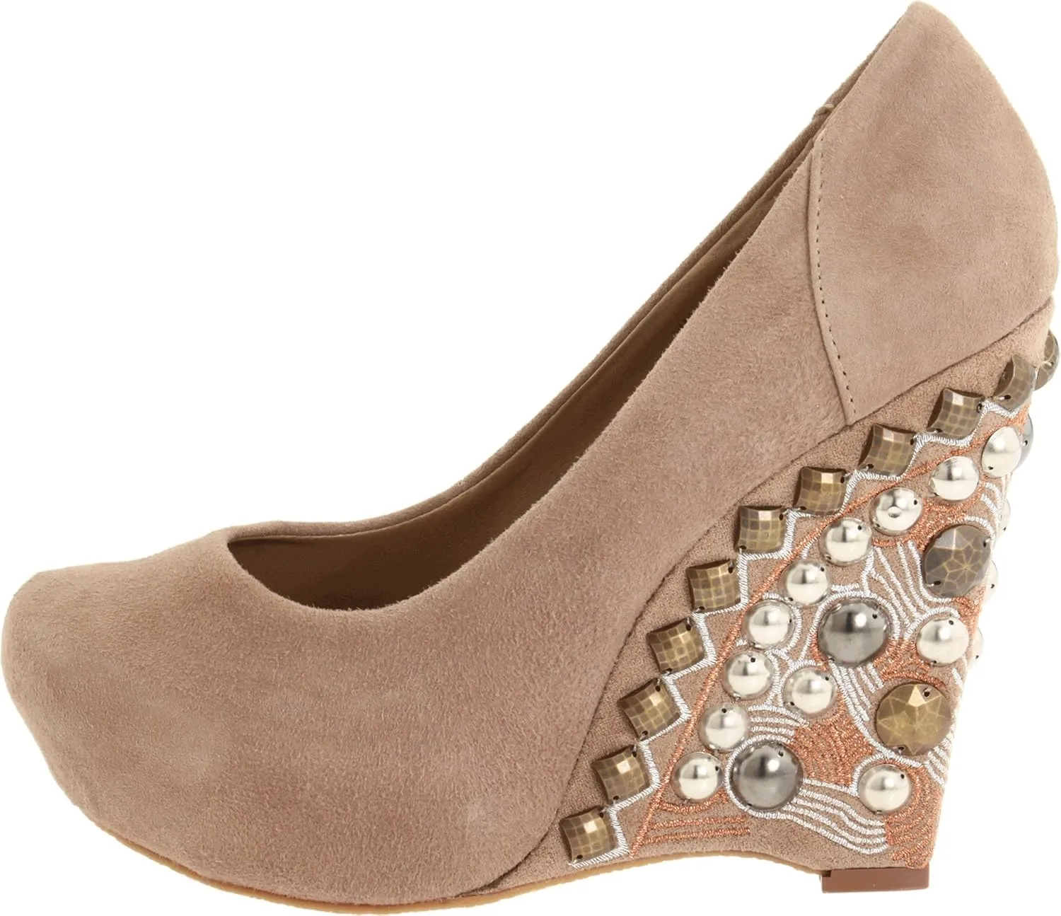 Naughty Monkey Women's Vice Wedge Pump