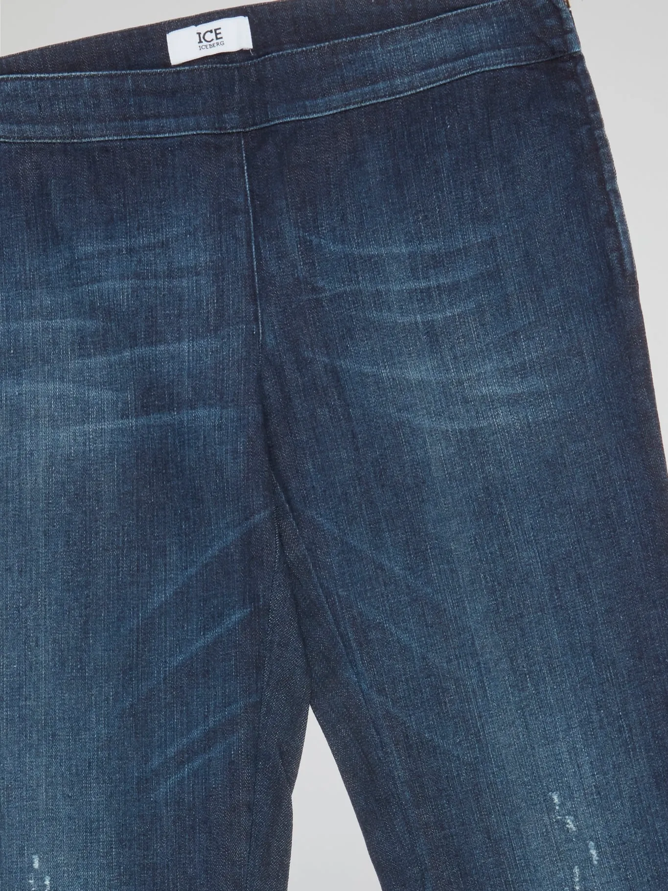 Navy Distressed Jeggings