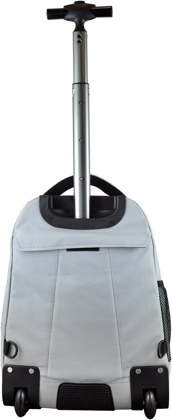 NCAA Wheeled Backpack, 19-inches, Grey