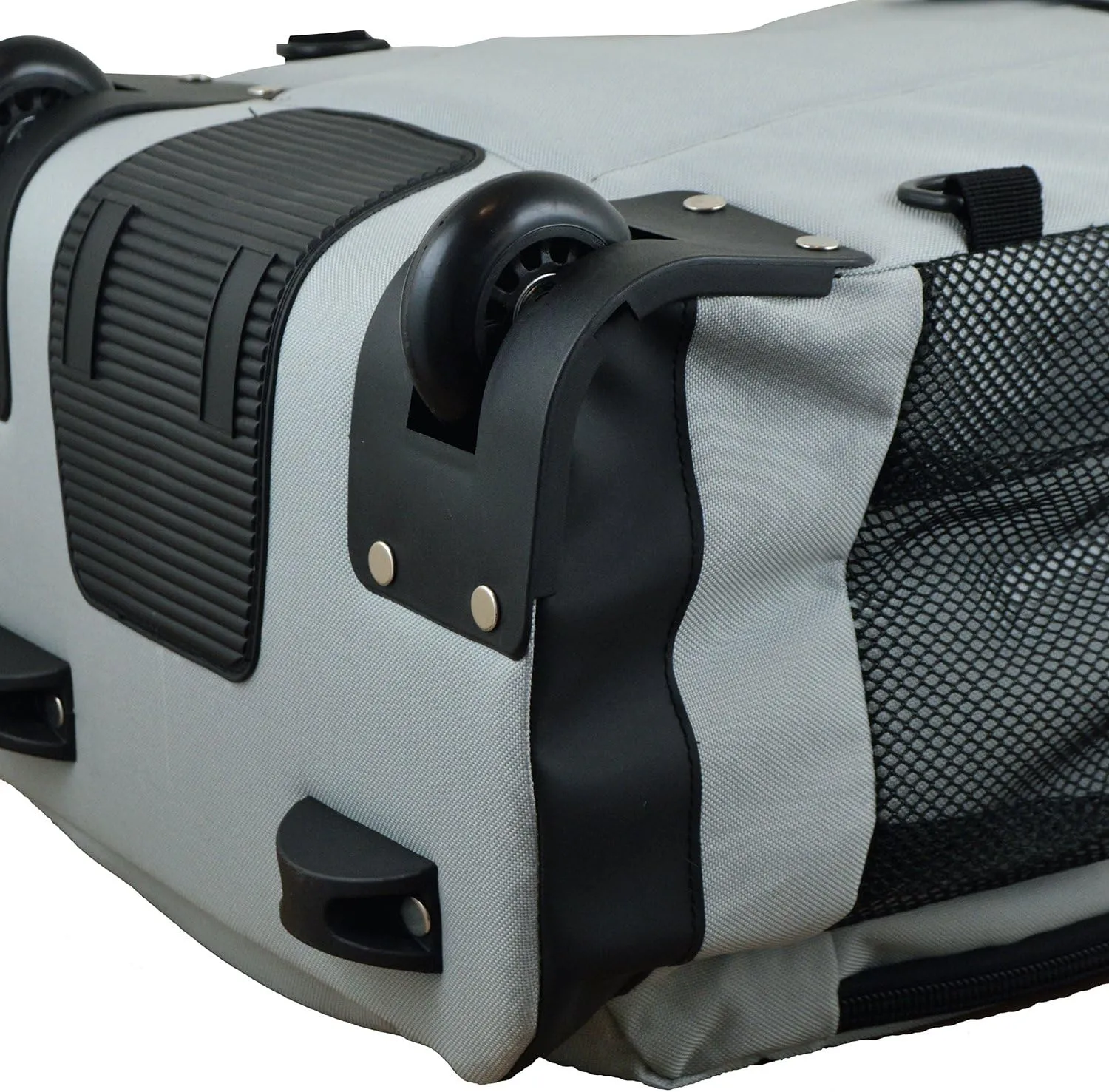 NCAA Wheeled Backpack, 19-inches, Grey