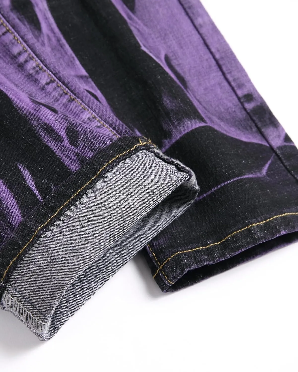 NOVOCCT Men’s Skinny Stretch Jeans, Slim Fit Distressed Ripped Pants Fashion Skinny Jeans for Men