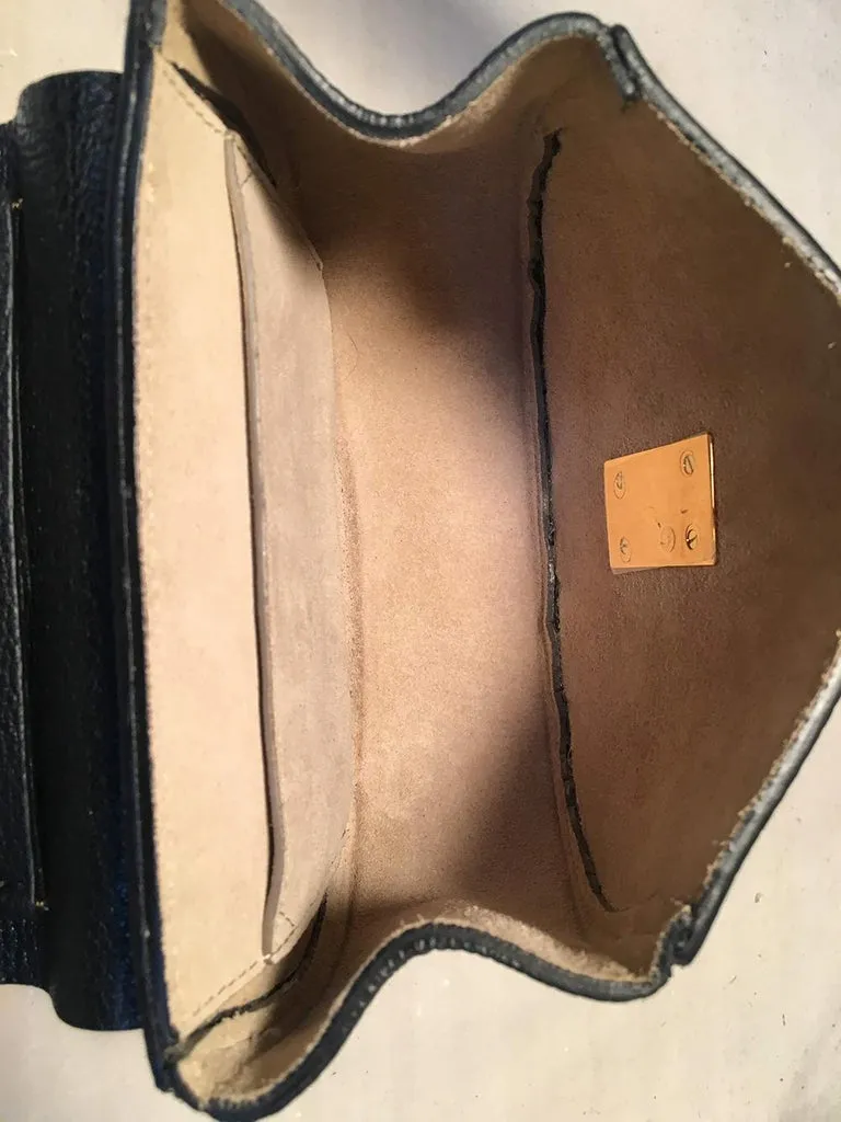 NWOT Chloe Mini Drew Black Leather Saddle Bag