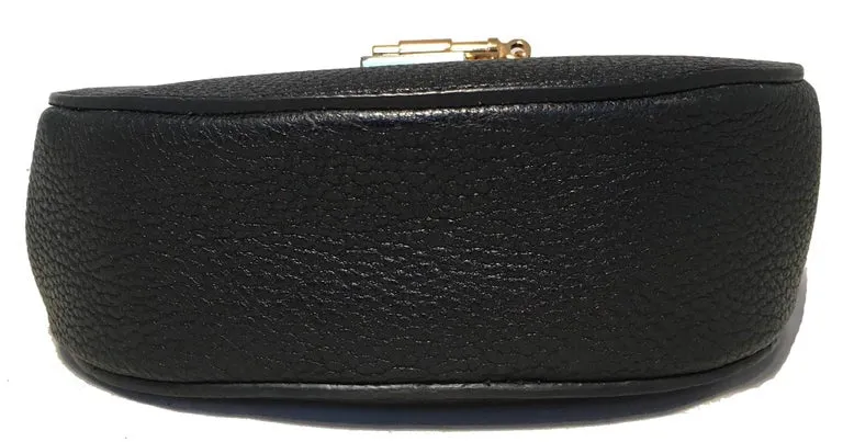 NWOT Chloe Mini Drew Black Leather Saddle Bag