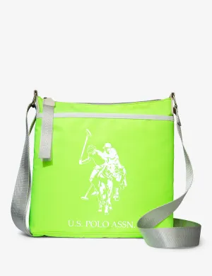 NYLON LOGO CROSSBODY BAG
