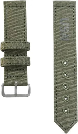 Nylon Military Divers 18mm 20mm two piece Canvas Watch straps watchbands