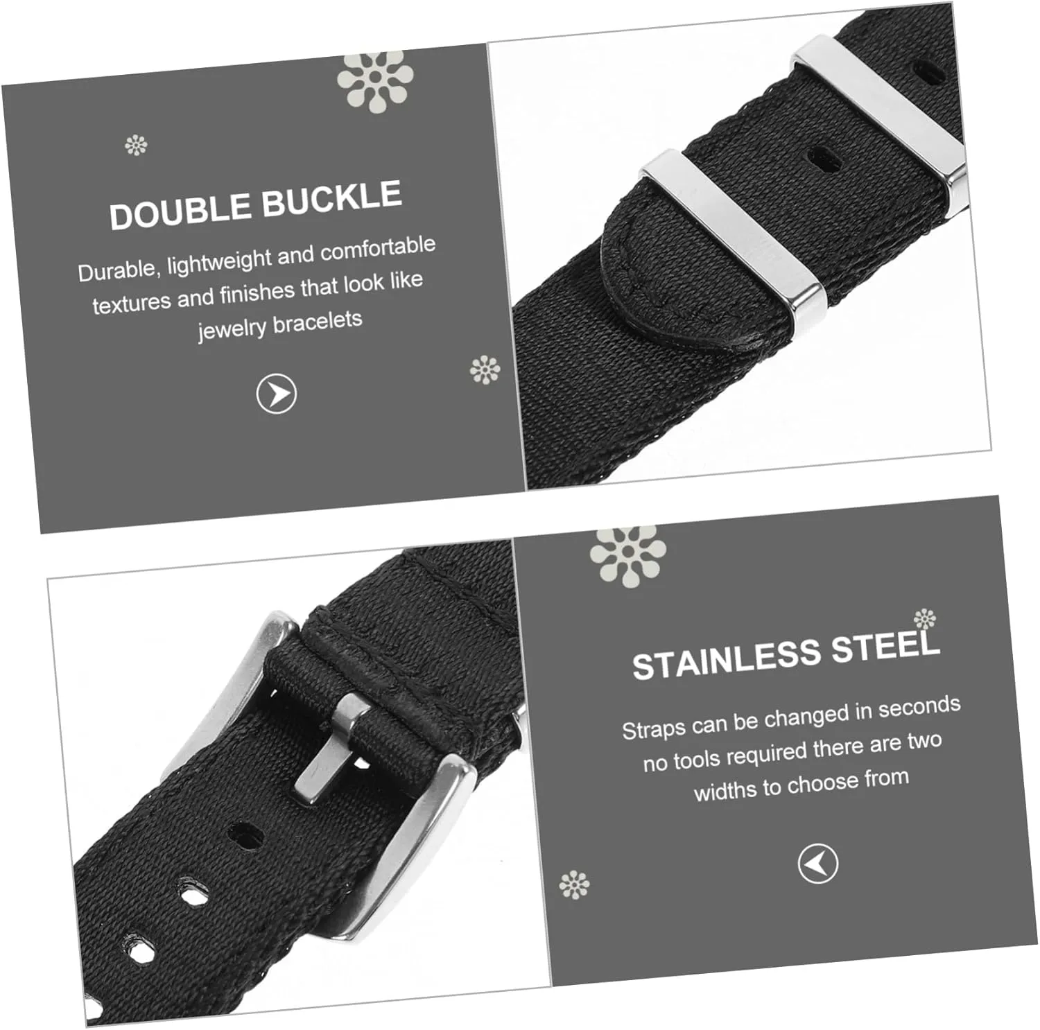 Nylon Watch Strap Replacement Band Quick Release Wristband for Men Women Comfortable Breathable Wear