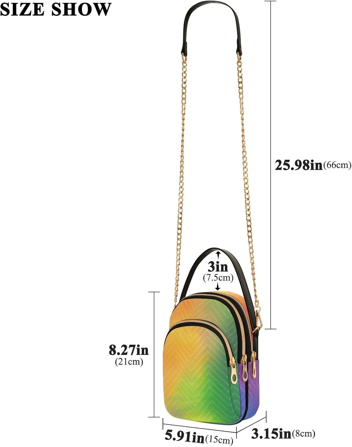 ODAWA Hawaii State Flag Crossbody Bag Women - Fashion Crossbody Bags for Women - Crossbody Bags for Women Travel