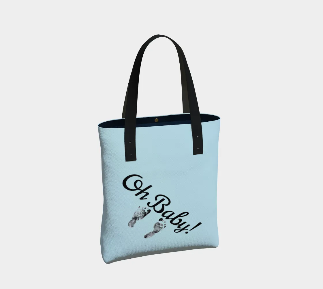 Oh Baby! Baby Blue - Bundle Tote Plus Tumbler