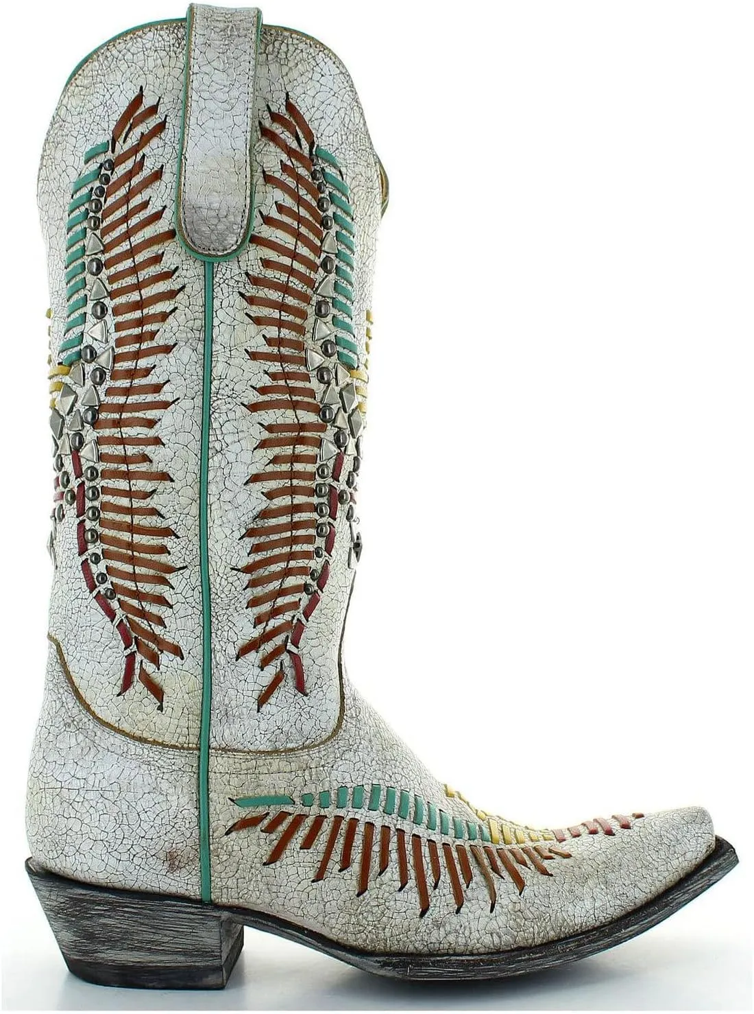 Old Gringo Women's Harper Hand Woven Western Boot Snip Toe - L2971-2