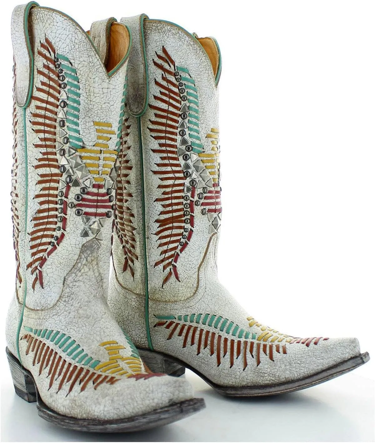 Old Gringo Women's Harper Hand Woven Western Boot Snip Toe - L2971-2