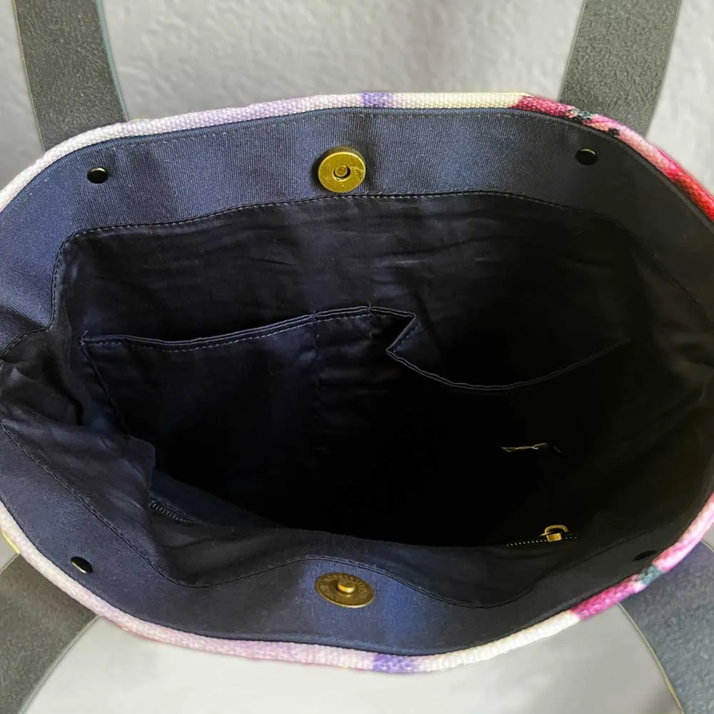 Orchid Blaze Luxury Tote