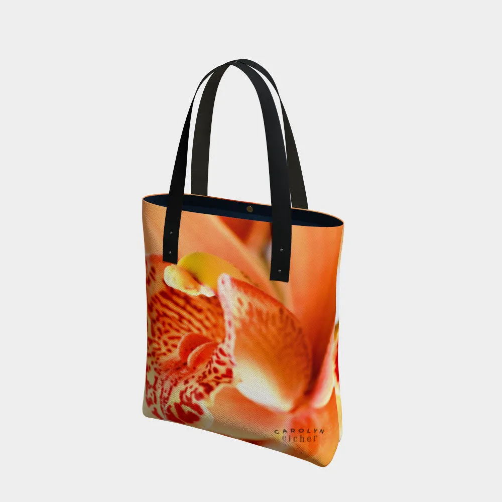 Orchid Blaze Luxury Tote