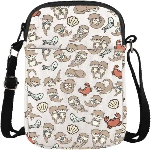Otter Crossbody Bag Sea Animals Gift Sea Otter Gifts Animal Otter Lovers Gifts Otter Pendant Handbag Otter Gifts