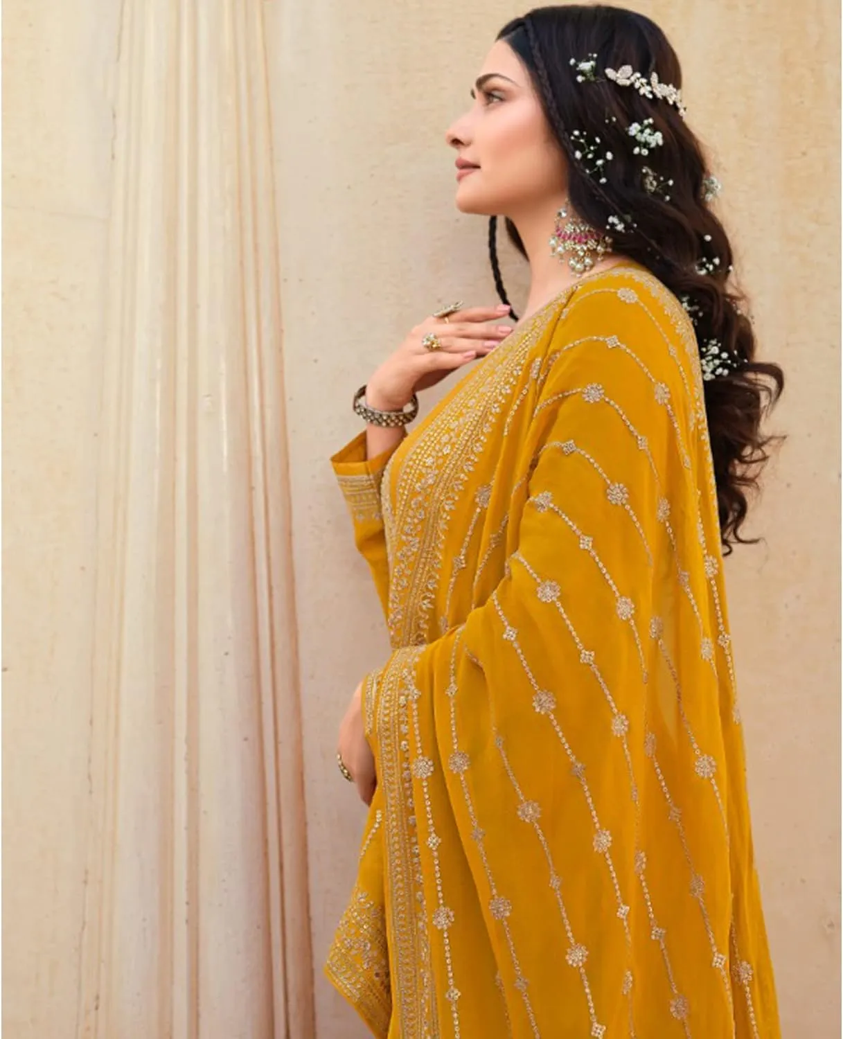 Pakistani Stitched Wedding Collection with Salwar Kameez Plazzo Pant Suits for Women Wear