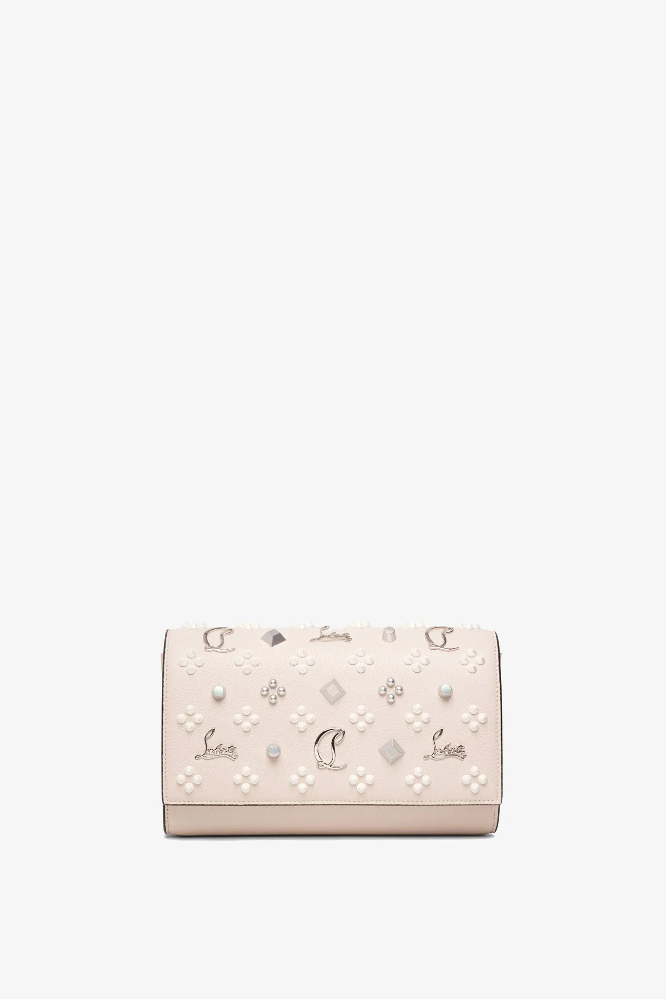 Paloma light beige clutch
