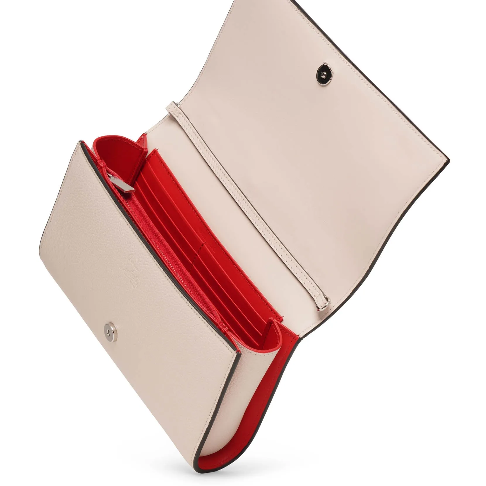 Paloma light beige clutch