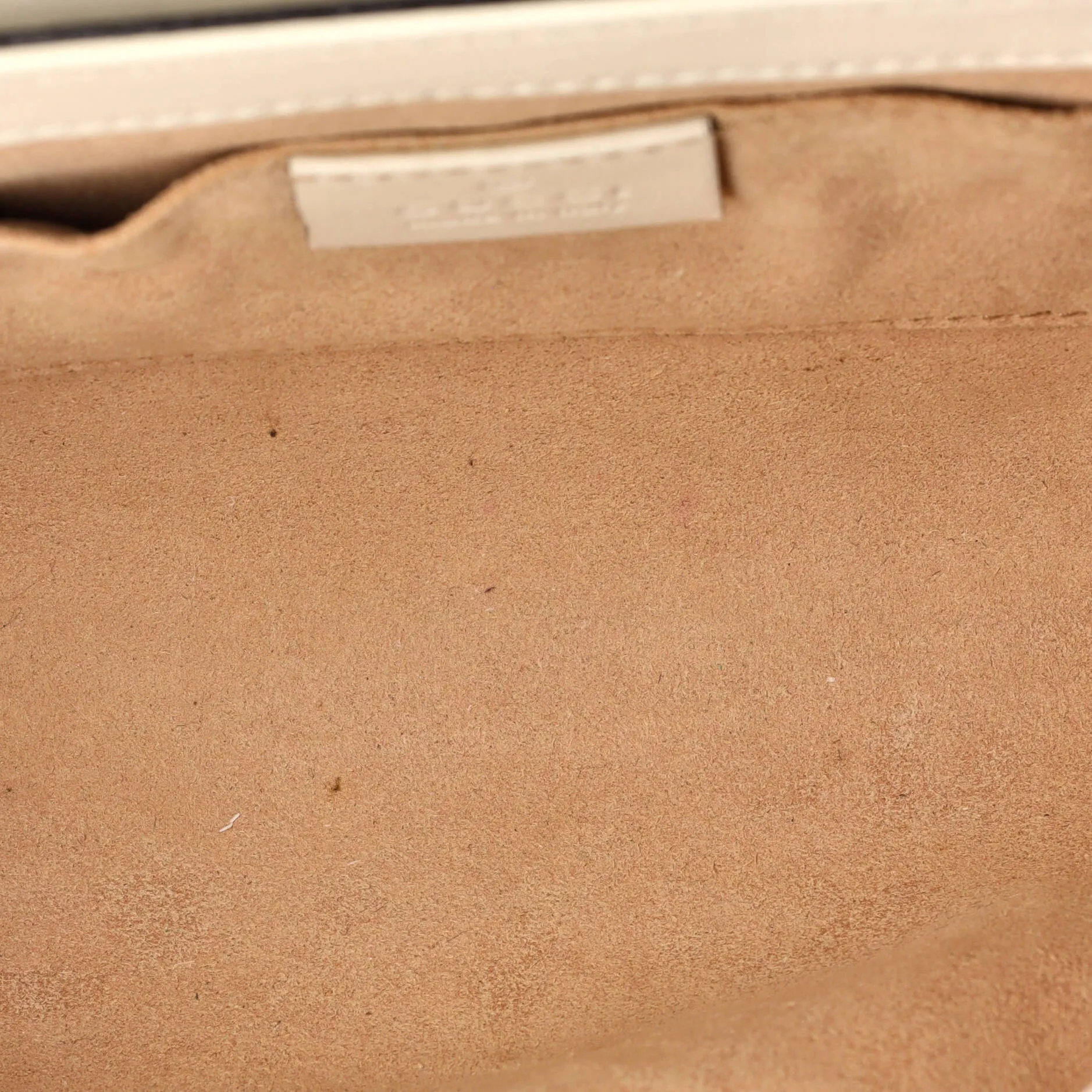 Pearly Padlock Shoulder Bag GG Coated Canvas with Studded Leather Small