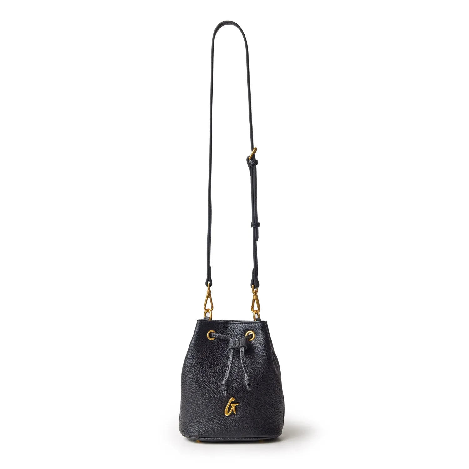 PEBBLE BUCKET BAG BUNDLE - BLACK
