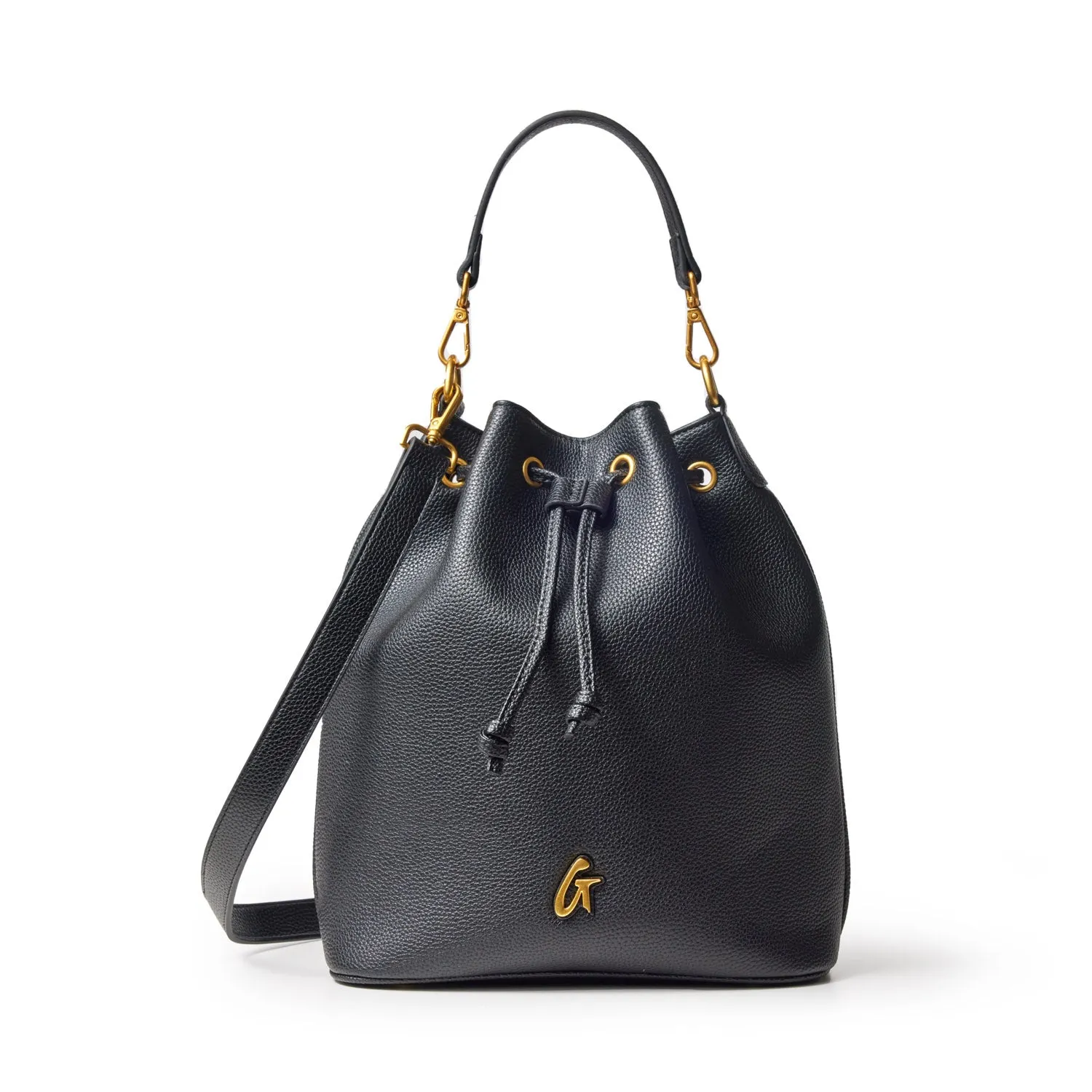 PEBBLE BUCKET BAG BUNDLE - BLACK