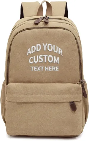 Personalized Backpack Custom Backpack Embroidered Oxford Cloth Fabric for Boys and Girls