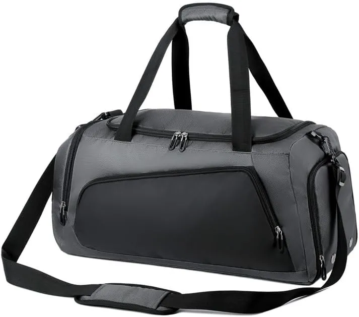 Personalized Duffel Bag Embroidered Sports Gym Bag Travel with Wet Dry Pockets&Shoe Compartment Gift For Groomsman,Bridesmaid
