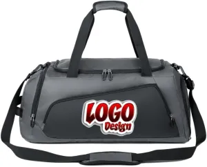 Personalized Duffel Bag Embroidered Sports Gym Bag Travel with Wet Dry Pockets&Shoe Compartment Gift For Groomsman,Bridesmaid