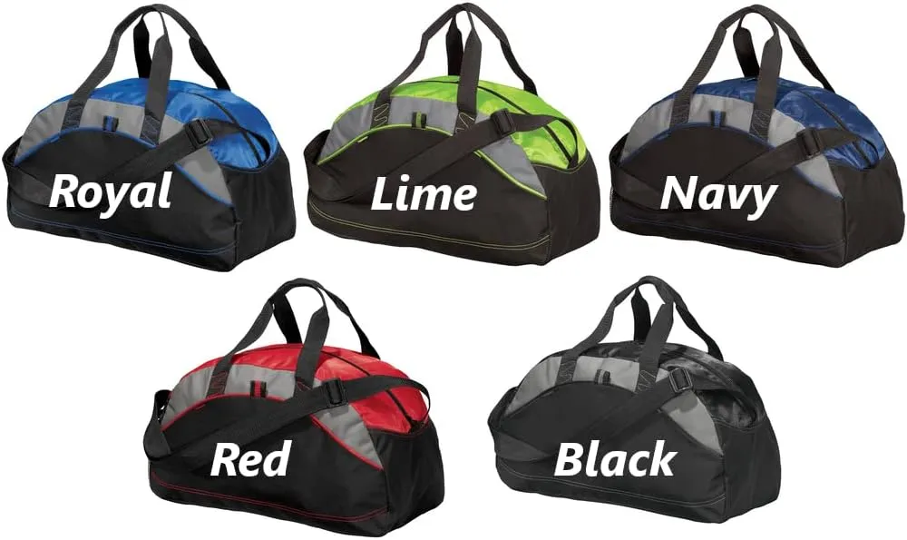Personalized Soccer Duffel Bag, Men and Women, Sport Bag with Monogrammed Name, Navy