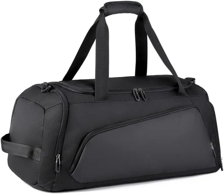 Personalized Sport Duffel Bag Dry Wet Separated Gym Bag Custom Embroidered Monogrammed Travel Duffel with Name Text Logo