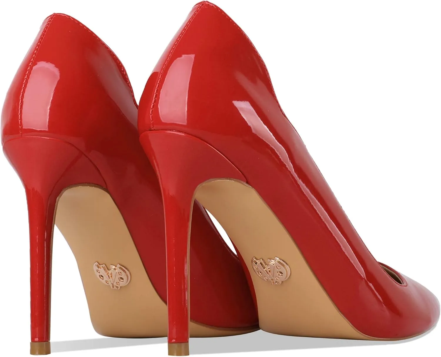 Petit Cadeau Lavinia - Women's Elegant & Sexy Pointed Toe Slip on Pumps with 4" Stiletto High Heels. Handmade to Perfection.