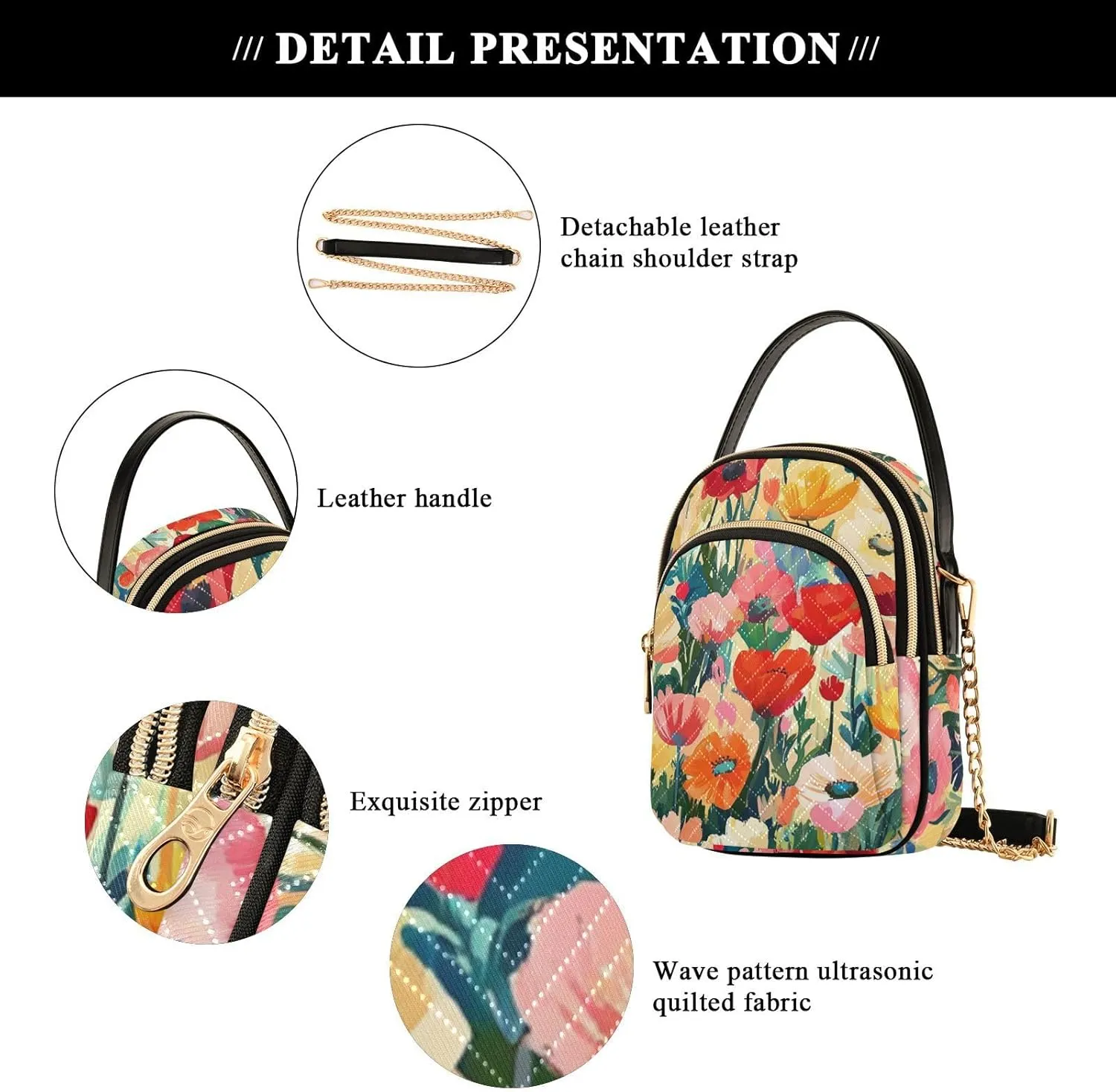 Phone Purse Women Small Cell Wallet Crossbody Bags Women's Crossbody Handbags Mini Shoulder Bag