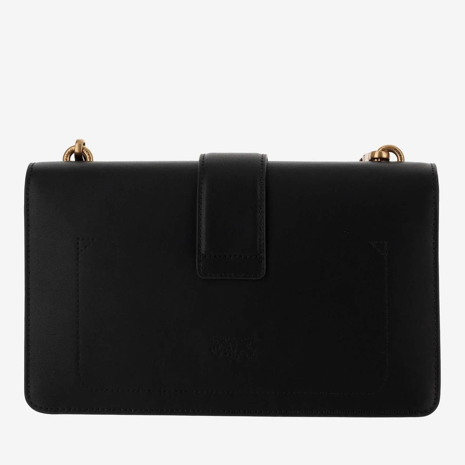Pinko Classic Love One Bag With Enameled Studs