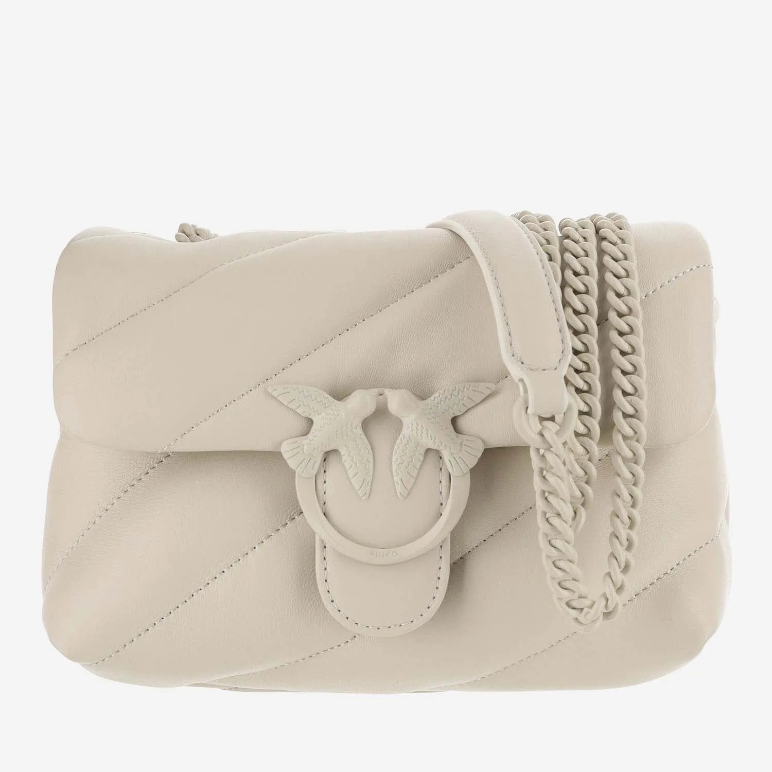Pinko Mini Love Puff Nappa Leather Bag