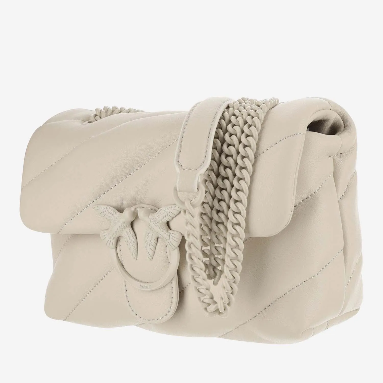 Pinko Mini Love Puff Nappa Leather Bag