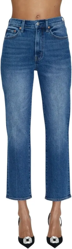 Pistola Charlie High-Rise Clash Classic Straight Ankle Jean