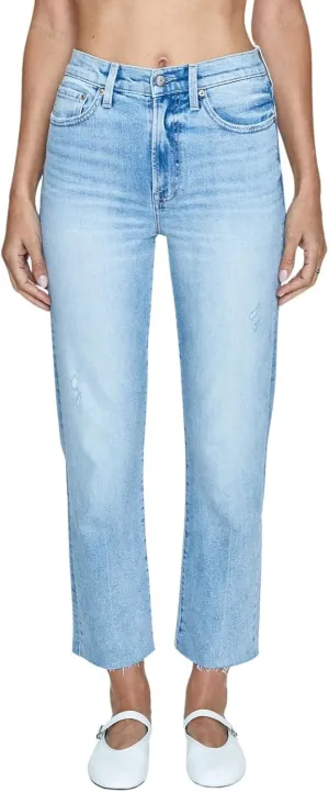 Pistola Charlie High-Rise Clash Classic Straight Ankle Jean