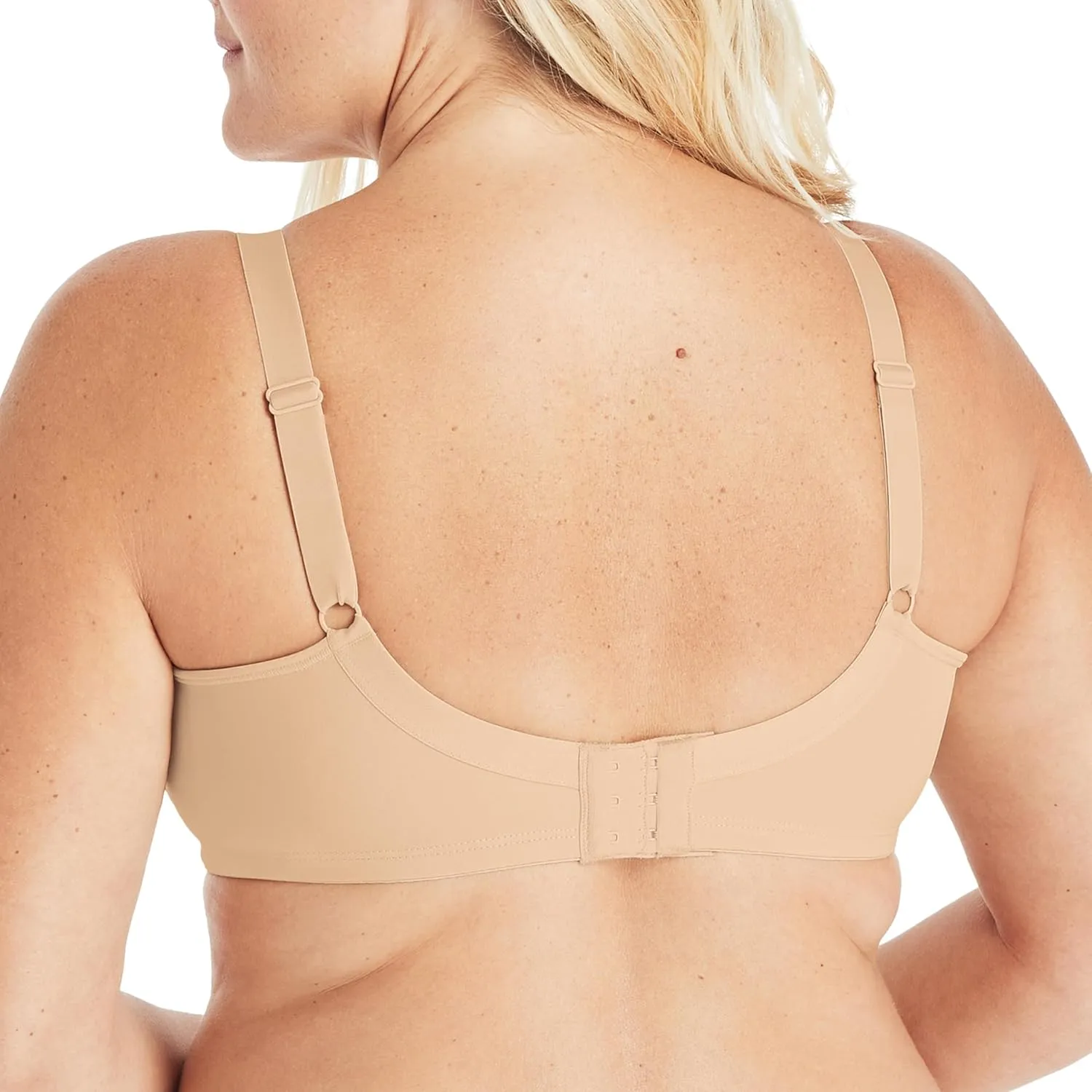 Playtex Women's Wireless Minimizer Bra, 18 Hour Plus-Size T-Shirt Bras Available, Smoothing, 4697