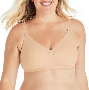 Playtex Women's Wireless Minimizer Bra, 18 Hour Plus-Size T-Shirt Bras Available, Smoothing, 4697