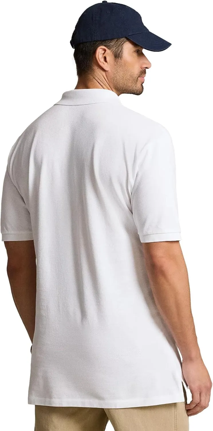 POLO RALPH LAUREN Men's Big & Tall Short Sleeve Iconic Mesh Polo Shirt