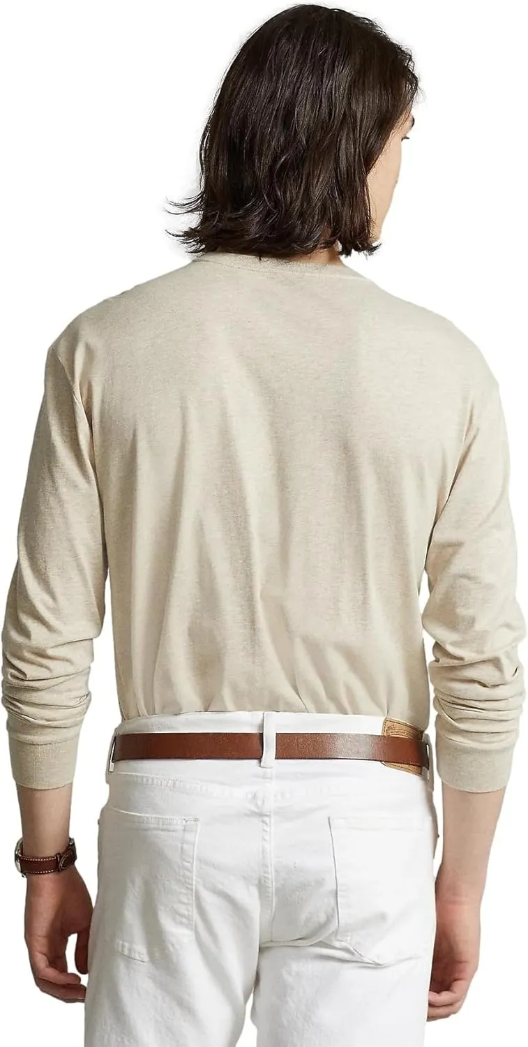 POLO RALPH LAUREN Men's Classic Fit Soft Touch Long-Sleeve Tee