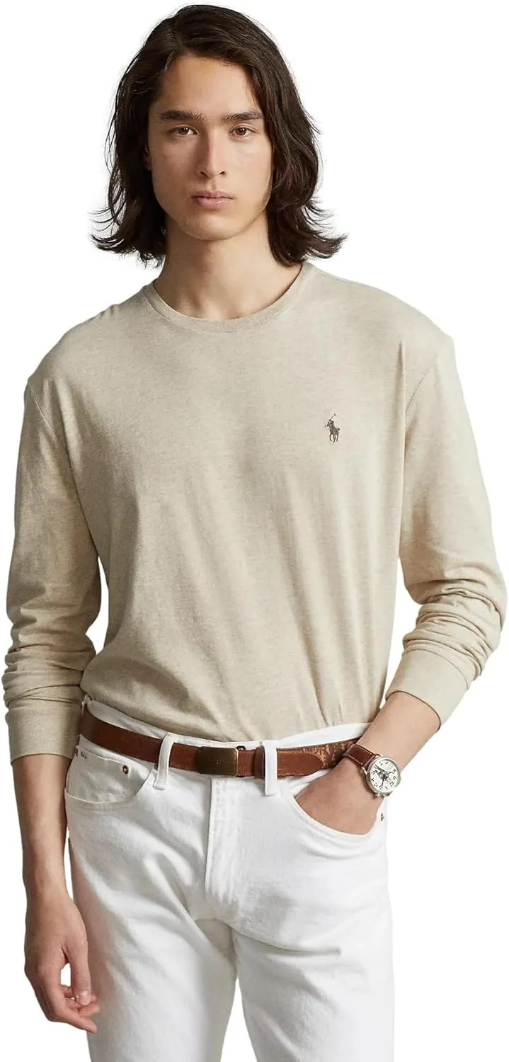 POLO RALPH LAUREN Men's Classic Fit Soft Touch Long-Sleeve Tee