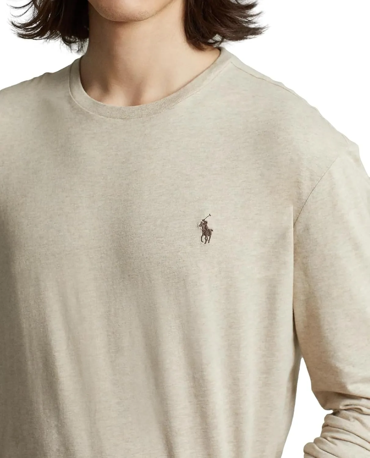 POLO RALPH LAUREN Men's Classic Fit Soft Touch Long-Sleeve Tee