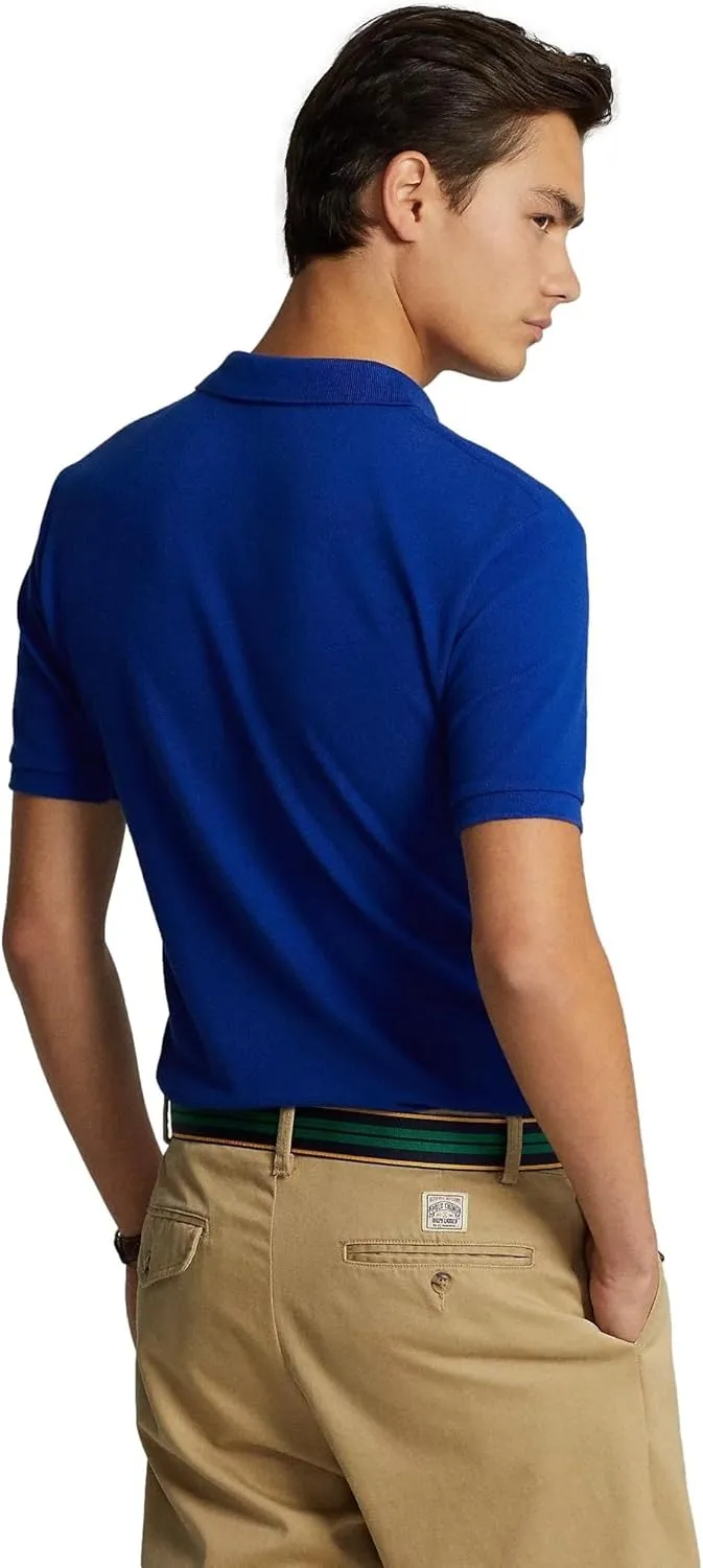 POLO RALPH LAUREN Men's Custom Slim Fit Iconic Mesh Polo