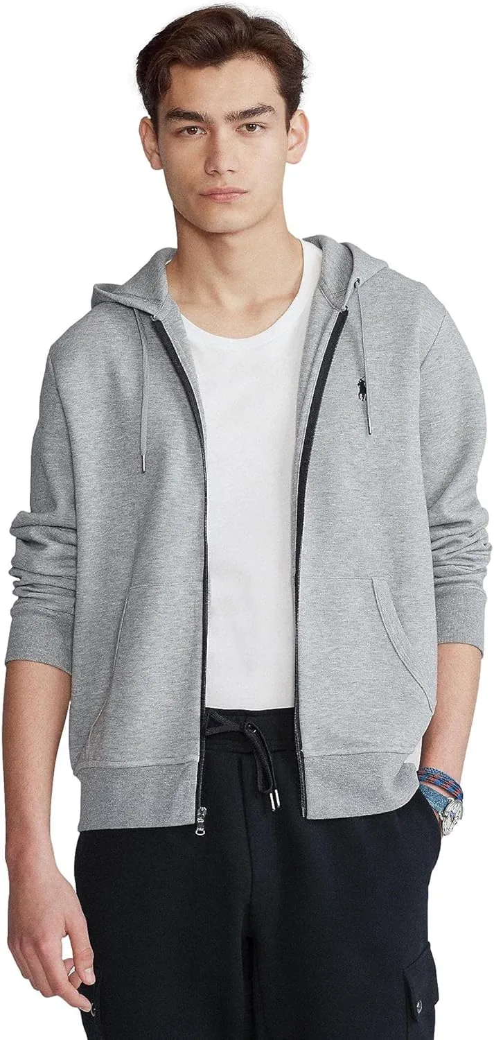 POLO RALPH LAUREN Men's Double-Knit Full-Zip Hoodie